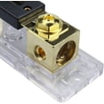 thumbnail image 3 of Absolute ANH-3 0/2/4 Gauge AWG in-Line ANL Fuse Holder & Gold Plated 120 Amp Fuse, 3 of 4