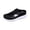 Black, variant on AUDeals Men & Women Slip On Open Back Mule Shoes, Breathable Closed Toe Sport Sandals, Lightweight Support Walking Slippers for Everyday Use (Black, 7)