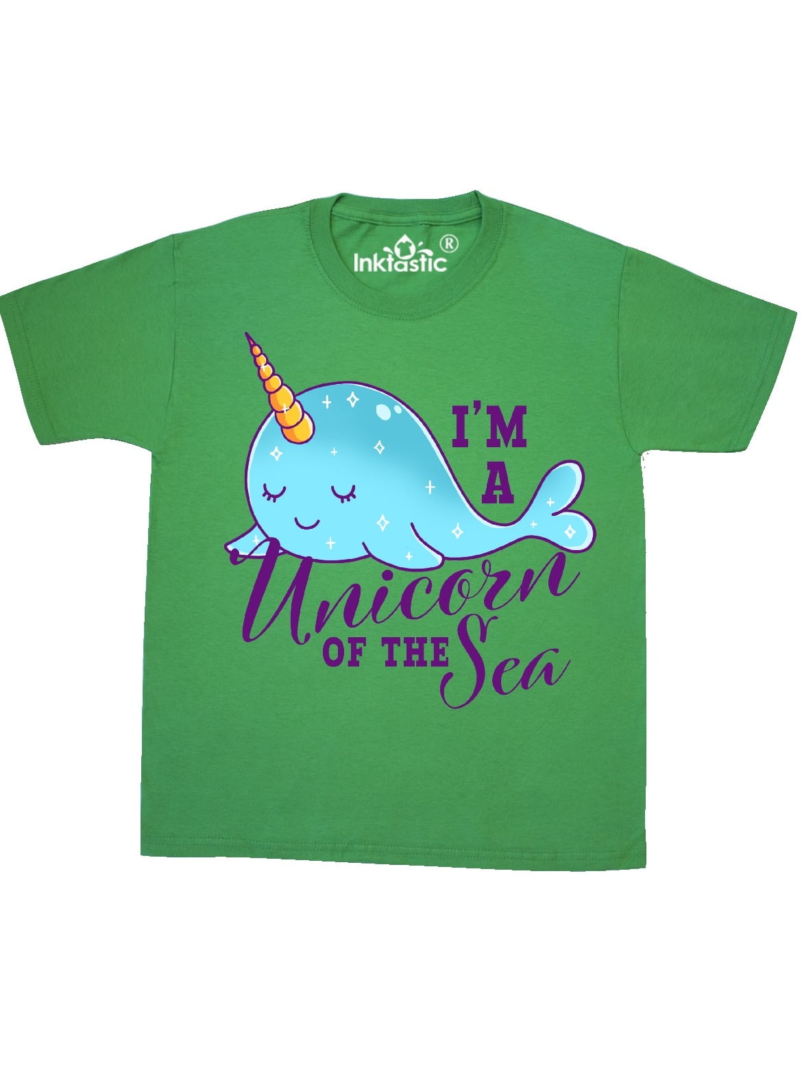 inktastic Cute Narwhal Im a Unicorn of The Sea Toddler T-Shirt