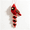 Cardinal Crochet Spiral Hanging Kit#4, variant on Hummingbird Crochet Spiral Hanging Kit, All-in-One Craft Package with Detailed Photo Tutorials for Creating Unique Twisting Hanging Ornaments