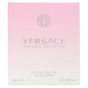 Versace Bright Crystal Eau De Toilette Spray, Perfume for Women, 3 Fluid Ounces