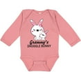 thumbnail image 3 of Inktastic Grammy's Snuggle Bunny Easter Girls Long Sleeve Baby Bodysuit, 3 of 5