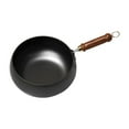 thumbnail image 2 of Elodie Wok Pan Gas Cookware Induction Cooker Frying Pan for Restaurant Kitchen Home 26cm without lid, 2 of 8