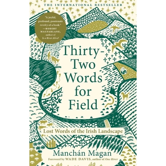 Thirty-Two Words for Field: Lost Words of the Irish Landscape, (Paperback)