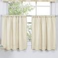 thumbnail image 3 of Elrene Home Fashions Cameron Kitchen Tier Curtain (Set of 2), 3 of 7