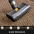 thumbnail image 4 of Sanmadrola Front Door Mat Indoor and Outdoor Welcome Mat Rubber Backing Entrance Mat Easy Clean Patio Mat Heavy Duty Entryway Doormat for Front Back Doors, Laundry Rooms, Mudrooms 18''x30'' Brown, 4 of 7