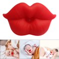 thumbnail image 3 of Suce pour les Lèvres Suce en Silicone Facile à Nettoyer Âges Nouveau-Né et Plus Rouge, 3 of 8