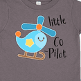 thumbnail image 4 of Inktastic Little Co-pilot Cute Helicopter Boys or Girls Toddler T-Shirt, 4 of 5