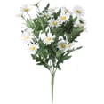 thumbnail image 5 of Zhuge Artificial Flowers, Silk Daisy, Artificial Daisy for Home Decoration, Wedding Decoration (White,2PCS), 5 of 5