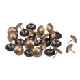 thumbnail image 2 of Uxcell 25mm Head Dia Round Thumb Push Pins Copper Tone Upholstery Nails Tack 100 Pack, 2 of 5