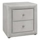 thumbnail image 1 of Mesita de noche Monarch Specialties 5606 Accent gris claro, 1 of 5