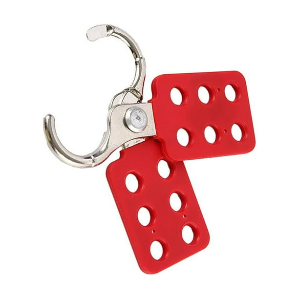 Cerradura de Cerrojo de acero perfecl Cerradura de seguridad 25mm 38mm Rojo