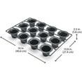 thumbnail image 3 of Chicago Metallic 26121 Non-Stick 12- Cup Mini Popover Pan, 3 of 4