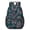 Butterfly and Purple, variant on Butterfly and Pink Black Pattern 17" School Backpacks for Teens,Waterproof Oxford Fabric,S-Shape Padded Straps for School,Travel,Hiking,Camping