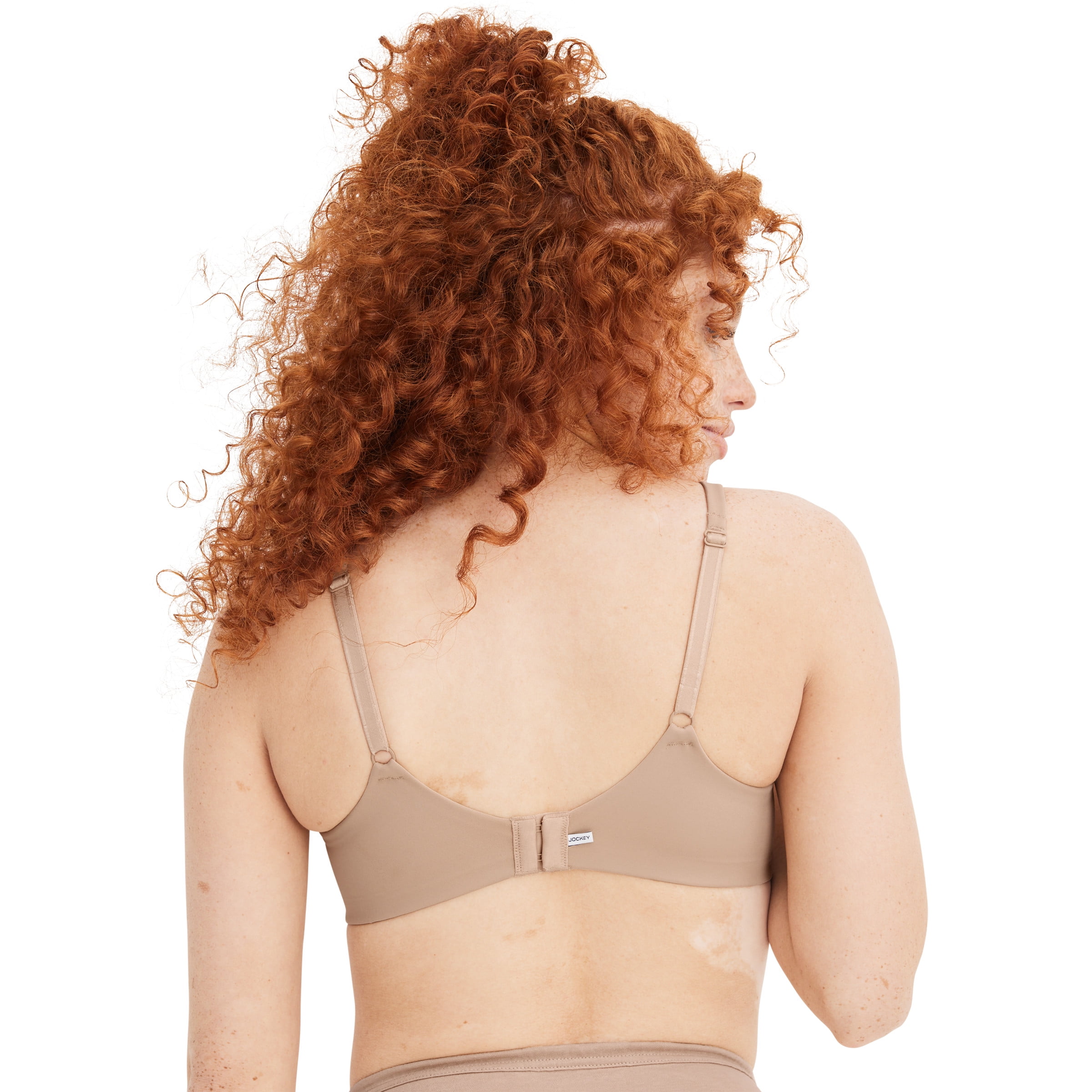 Jockey Women's Smooth & Sleek Microfiber Full Coverage Wirefree Unlined T-Shirt Bra