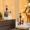 thumbnail image 5 of Light up LED Street Lamp Christmas Ornament Illuminated LED Christmas Desk Lamp, 5 of 5