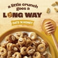 thumbnail image 3 of Cheerios Oat Crunch Oats 'N Honey Breakfast Cereal, Family Size, 24 oz, 3 of 8
