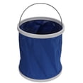 thumbnail image 1 of Cubo de pesca de 11L, cubo de pesca impermeable plegable multiusos para lavado de coches en la playa, almacenamiento al aire libre, 1 of 14