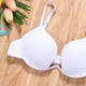 thumbnail image 4 of VISgogo Sujetador sin espalda sexy sin costuras para mujer, ropa interior invisible de corte bajo en V profundo, ropa interior acolchada con realce VISgogo moda, 4 of 6