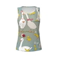 thumbnail image 6 of Sigee Cute Farm Birds for Women's Workout Tank Top,Running Tank Tops,Sleeveless Gym ClothesMedium, 6 of 8
