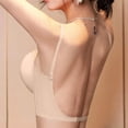 thumbnail image 4 of ATOYSOY Bras for Women Front Hook Corset Half Cup Thin Secure Stay Straps Gathering Shaping Invisible Match For Dresses Formal Occasion, 4 of 5