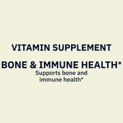 Spring Valley Extra Strength Vitamin D3 Softgels, 125 mcg (5000 IU), 100 Count, Supplement for Bone and Immune Health