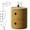 Yellow, variant on 3 Layer Nordic Round Bedside Table Bedroom Small Side End Table Nightstand Storage Locker for Living Room Bedroom (White)