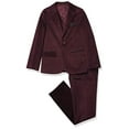 thumbnail image 2 of Isaac Mizrahi Slim Fit Boy's 2pc Check Suit, Beige, 2, 2 of 2