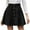 Black, variant on AOOCHASLIY Clothes Women Trendy Sexy Solid Color Button Retro Corduroy High Waist Skirt