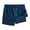 Blue, variant on Plebaso Kids Beach Shorts Boys Girls 2 in 1 Lightweight Casual Shorts Elastic Waist Summer Vacation Shorts