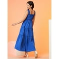 thumbnail image 3 of Globus Women Smocked Tiered Fit & Flare Maxi Dress, 3 of 5