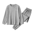 thumbnail image 4 of Women‘s Flannel Pajama Set Long Sleeve Cozy Winter Sleepwear Loungewear Soft Pjs Set, 4 of 4