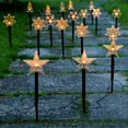 thumbnail image 6 of Christmas Solar Ground Lamp Star Tree Lamp Outdoor Lawn Garden Lamp Landscape Lights, 6 of 12