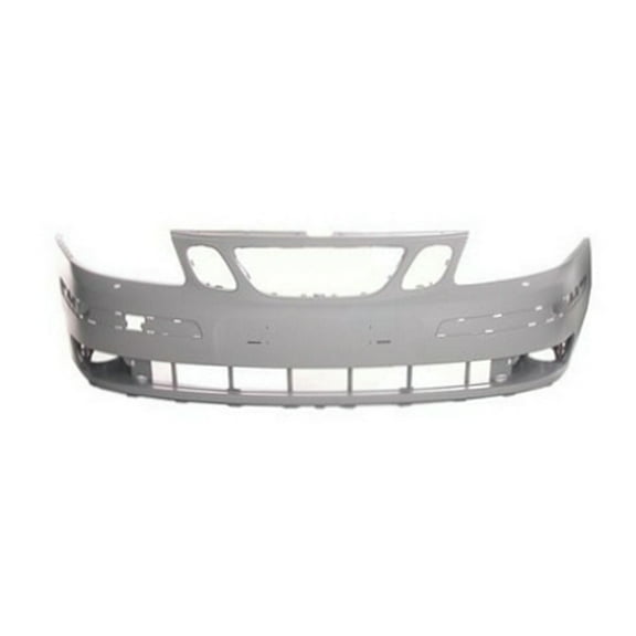 New Aftermarket  Unpainted Front Bumper Cover Replaces 32016140 For Sedan/ Convertible Models fits 2006-2007 Saab 9-3 2.0T Convertible 2-Door