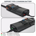 thumbnail image 4 of Batería BAOFENG UV-5R 3800 mAh con carga USB-C, paquete de 2, 4 of 9