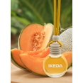 thumbnail image 2 of Car air freshener: hanging car odor eliminator | 10ml hanging car perfume | long-lasting scent | strong fragrance diffuser suitable for car home (cantaloupe), 2 of 5