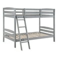 thumbnail image 3 of Furniture of America Karo Kids Solid Wood Twin-over-Twin Detachable Bunk Bed, Gray, 3 of 6