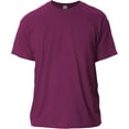 thumbnail image 3 of Gildan Men's Ultra Cotton T-Shirt, Style G2000, Multipack, Maroon 3-Pack, X-Large, 3 of 6