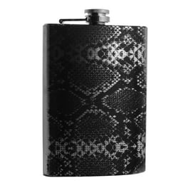 8oz Rattlesnake Stainless Steel flask 8oz Rattlesnake Stainless Steel flask