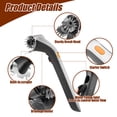 thumbnail image 5 of Electric Grill Brush Outdoor Steam Cleaning Brushes BBQ Cleaner Electric Steam Grill Brush, 5 of 6
