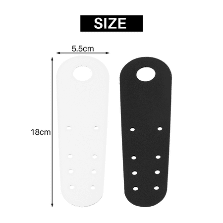 

4 Pcs Skate Toe Protectors Roller Skate Toe Guards Flat Skate Toe-Guards Leather Toe Protectors for Quad Roller Skates