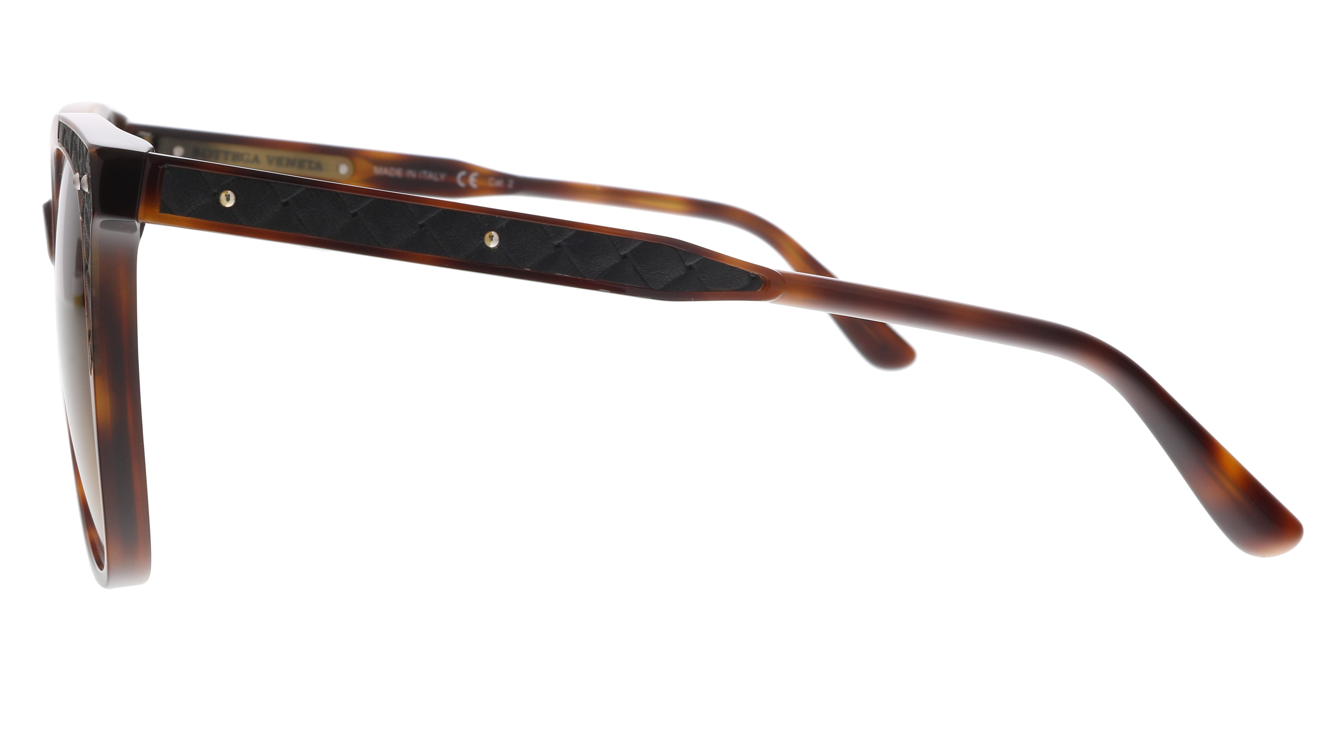 Bottega Veneta BV0118S-002  Brown  Rectangle Sunglasses for womens - image 3 of 5