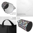 thumbnail image 2 of Balery Panda And Glasses Cesta de ropa redonda con asas, impermeable, independiente, para ropa, juguetes, dormitorio y familia-Small, 2 of 6