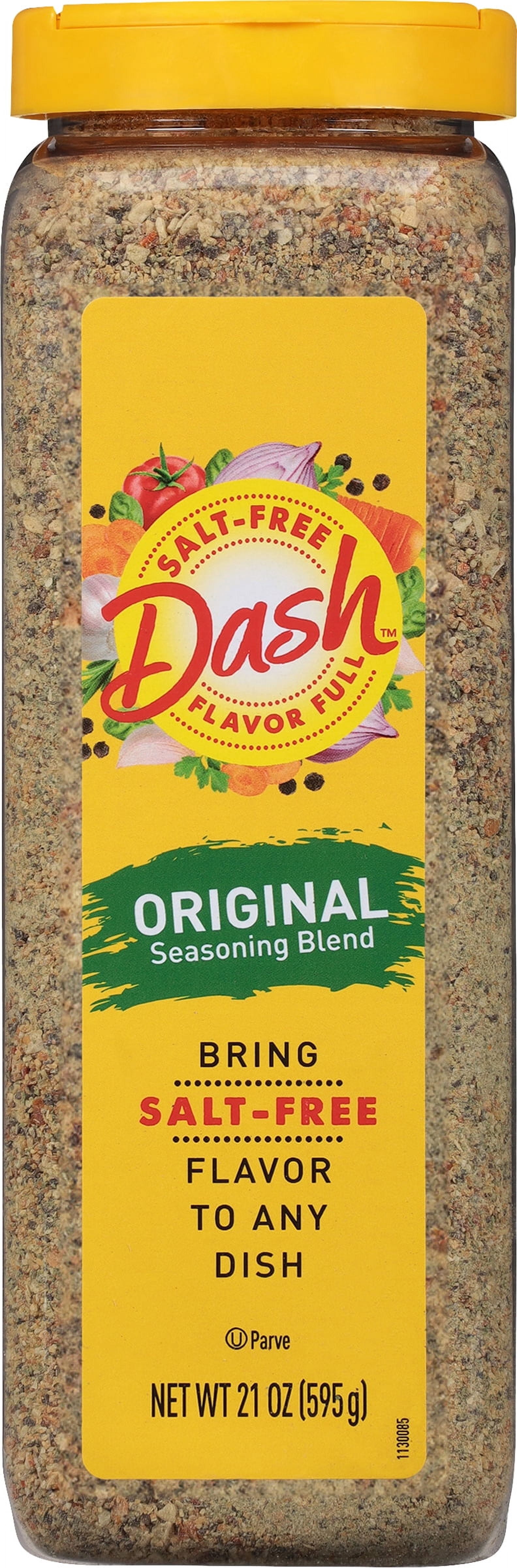 (6 pack) Dash Original Seasoning Blend, Salt-Free, Kosher, 21 oz Shaker