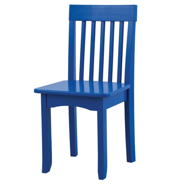 KidKraft KidKraft Avalon Wooden Single Classic Back Desk Chair for Children Blue
