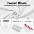 thumbnail image 7 of Actgleam Boys 3-Pack Athletic Shorts Kids Striped Active Running Shorts with Elastic Waist,Size 6-13Y, 7 of 7