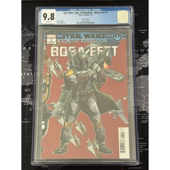 Star Wars: Age of Rebellion - Boba Fett #1 - CGC 9.8 Comic Book