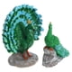 thumbnail image 5 of GOOHOCHY Estatua de pavo real en miniatura de resina, decoración de Micro jardín de pavo real falso, 2 uds., 5 of 8