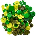 thumbnail image 3 of Favorite Findings Value Green Assorted Sew Thru & Shank Buttons, 4 Ounces, 3 of 4