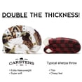 thumbnail image 3 of Carstens, Inc. Ultra Premium Super Soft Plush Sherpa Fleece Oversized Throw Blanket 54" x 68", Hidden Lake, 3 of 7